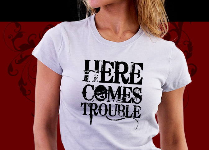 Trouble Shirt :: Here Comes Trouble